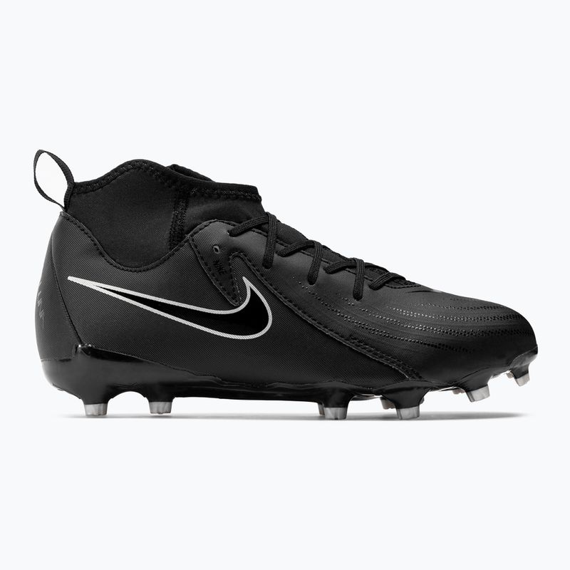 Buty piłkarskie dziecięce Nike Phantom Luna II Academy FG/MG Junior black / black 2