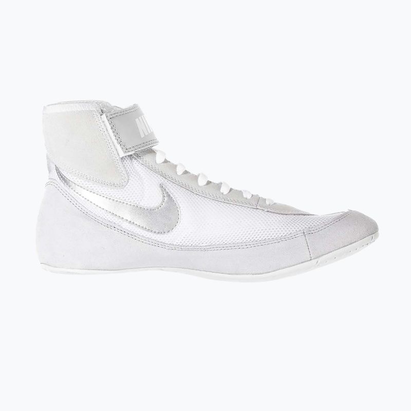 Buty zapaśnicze dziecięce Nike Speedsweep VII white/metallic silver 8