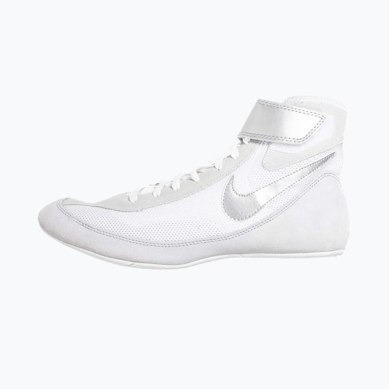 Buty zapaśnicze dziecięce Nike Speedsweep VII white/metallic silver 9