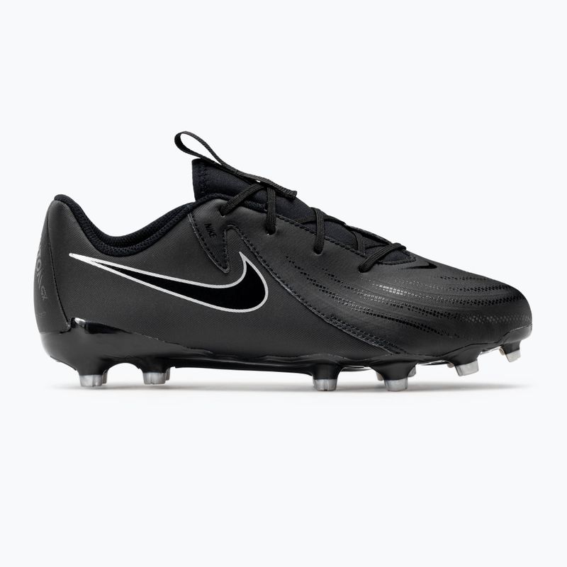 Buty piłkarskie dziecięce Nike Phantom GX II Academy FG/MG Junior black/black 2