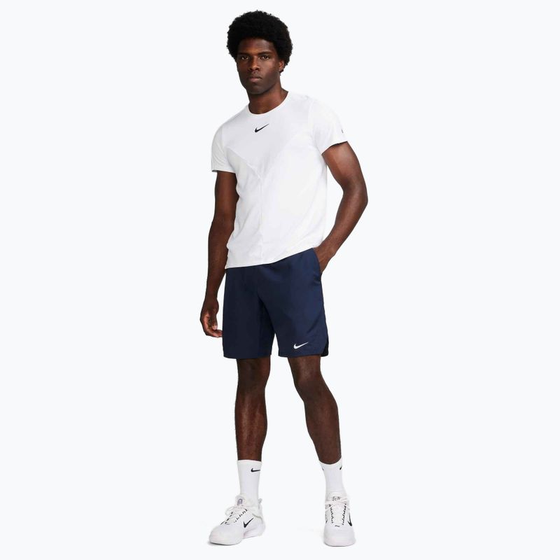 Spodenki tenisowe męskie Nike Court Dri-Fit Victory 9" obsidian/white 2