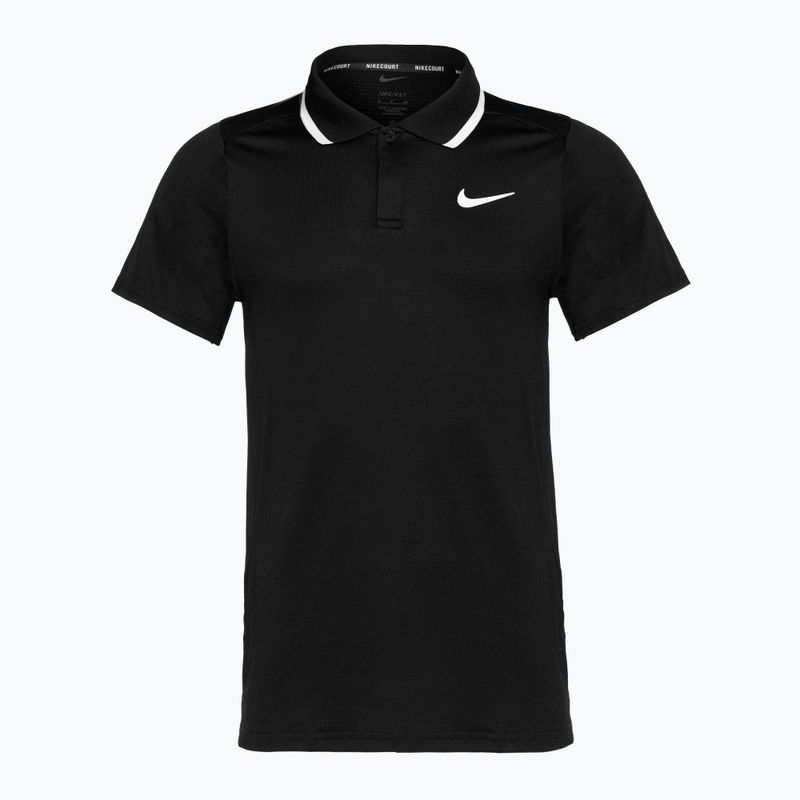 Koszulka polo tenisowa męska Nike Court Dri-Fit Advantage black/white