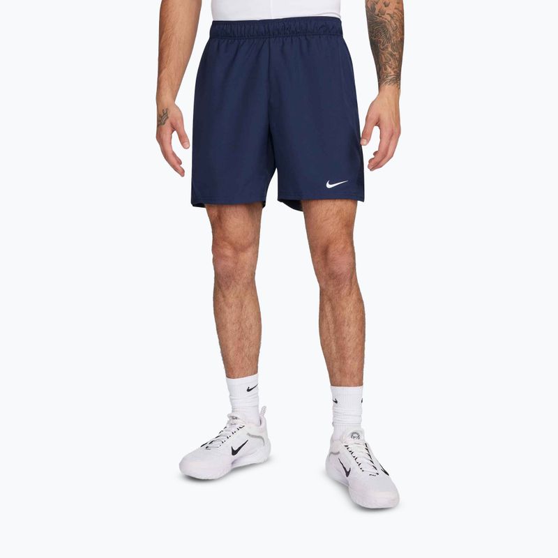 Spodenki tenisowe męskie Nike Court Dri-Fit Victory 7" obsidian/white
