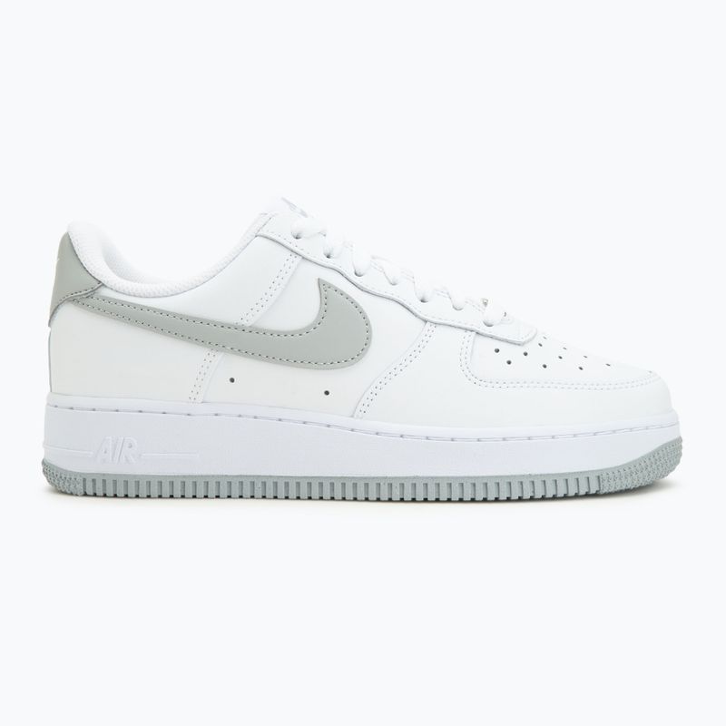 Buty męskie Nike Air Force 1 '07 white/white/light smoke grey 2