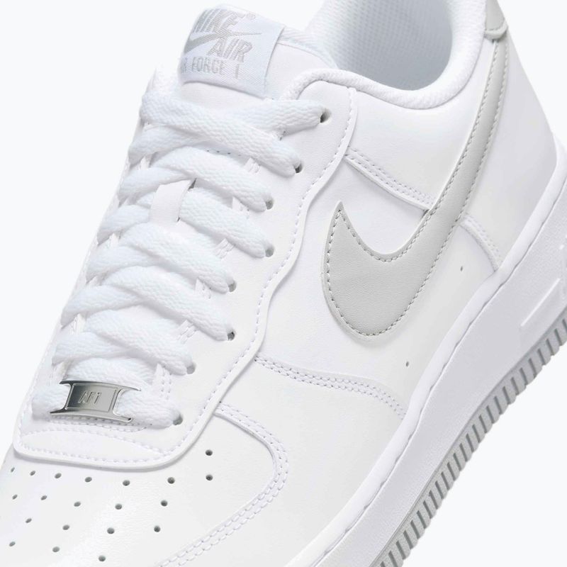 Buty męskie Nike Air Force 1 '07 white/white/light smoke grey 8