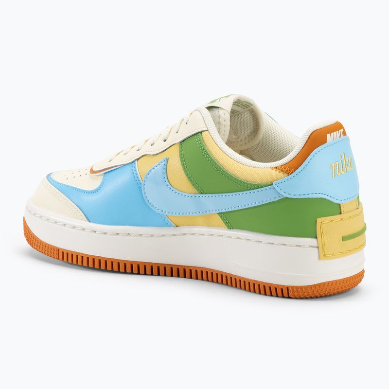 Buty damskie Nike Air Force 1 Shadow coconut milk/aquarius blue/saturn 3