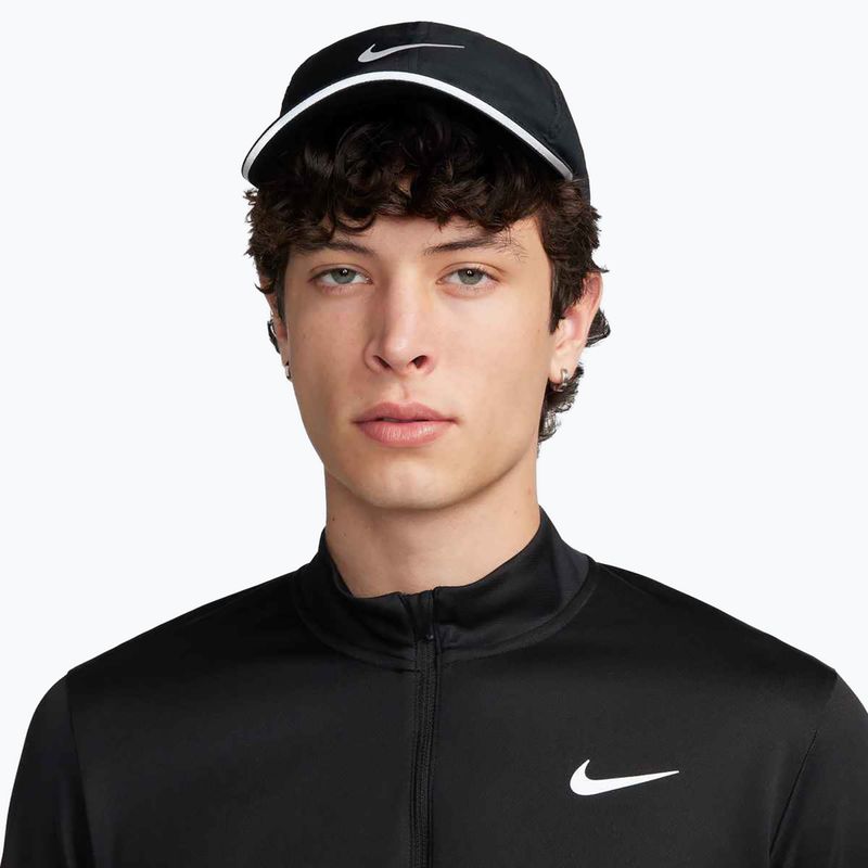 Bluza do biegania męska Nike Pacer Dri-Fit 1/2 Zip black 4