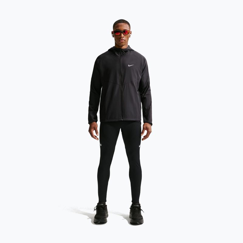 Legginsy męskie Nike AeroSwift black/summit white 2
