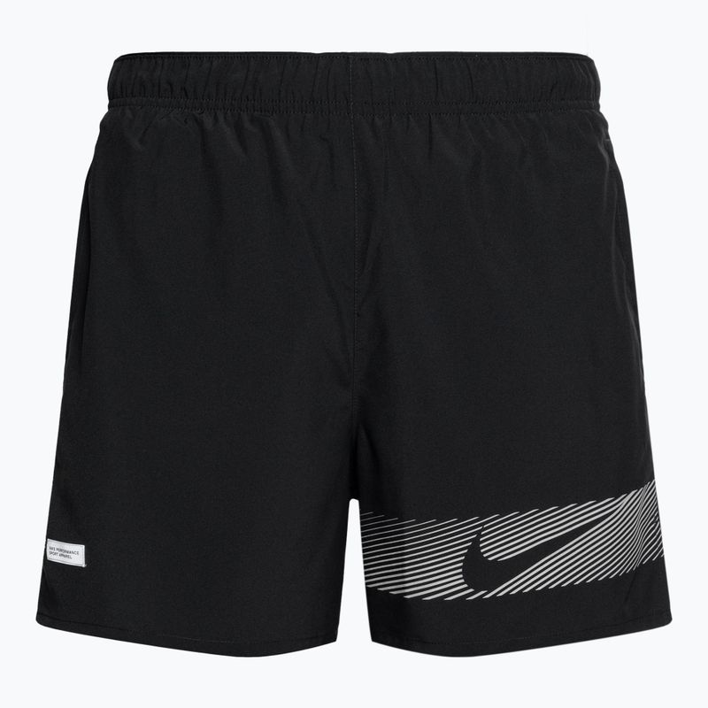 Spodenki męskie Nike Challenger Flash Dri-Fit 5" Brief-Lined black/black/black