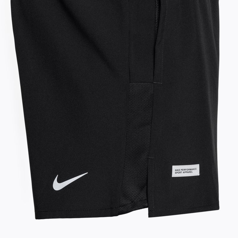 Spodenki męskie Nike Challenger Flash Dri-Fit 5" Brief-Lined black/black/black 3