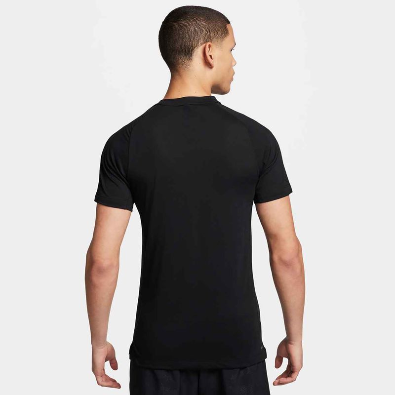 Koszulka treningowa męska Nike Flex Rep Dri-Fit black/white 3
