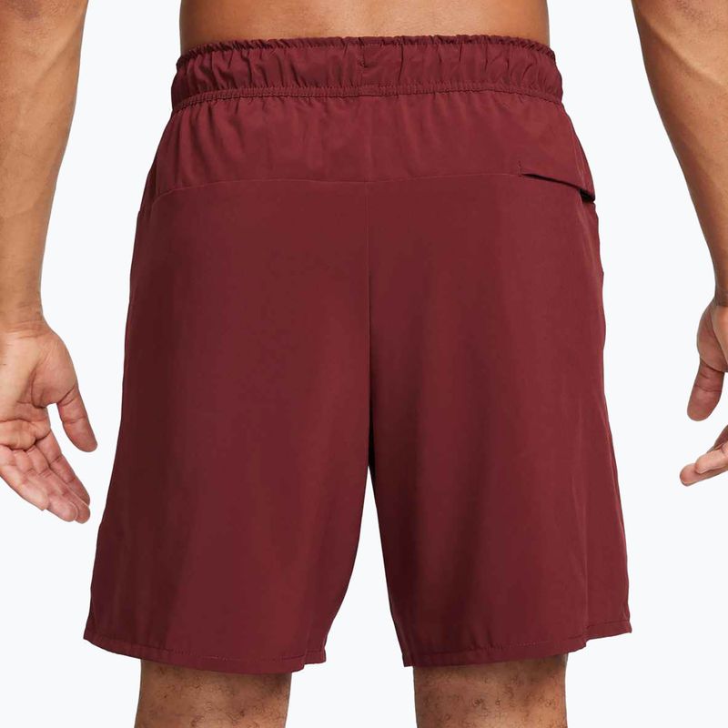 Spodenki męskie Nike Unlimited Dri-Fit 7" Unlined dark team red/black/dark team red 4