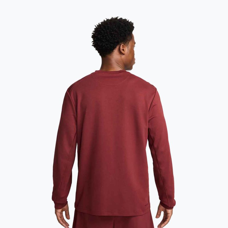 Longsleeve męski Nike Primary Dri-Fit Versatile dark team red/dark team red 3