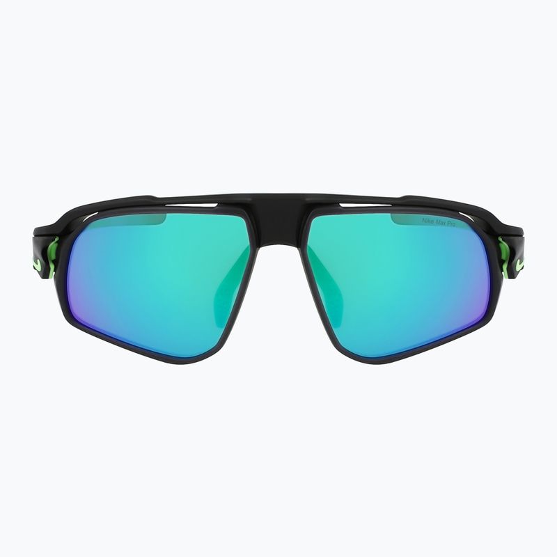 Okulary przeciwsłoneczne Nike Flyfree M matte black/ green mirror/ road tint 2