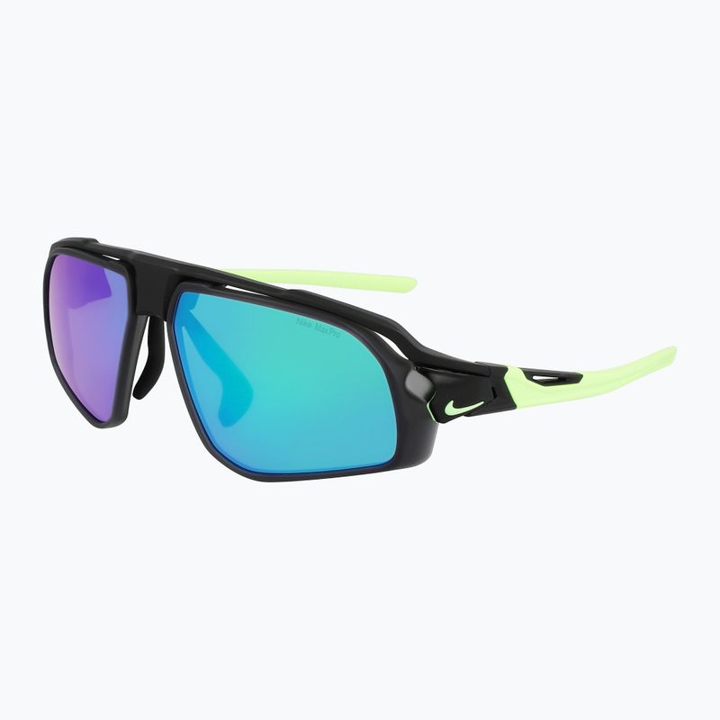 Okulary przeciwsłoneczne Nike Flyfree M matte black/ green mirror/ road tint 3