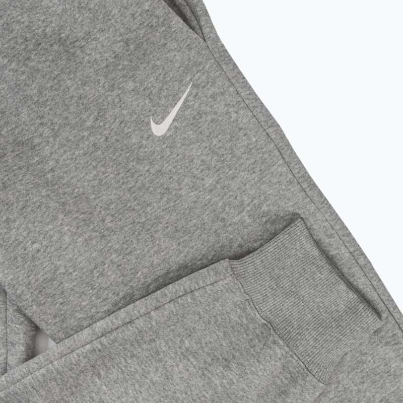 Spodnie damskie Nike Sportswear Phoenix Fleece Mid-Rise dark grey heather/sail 4