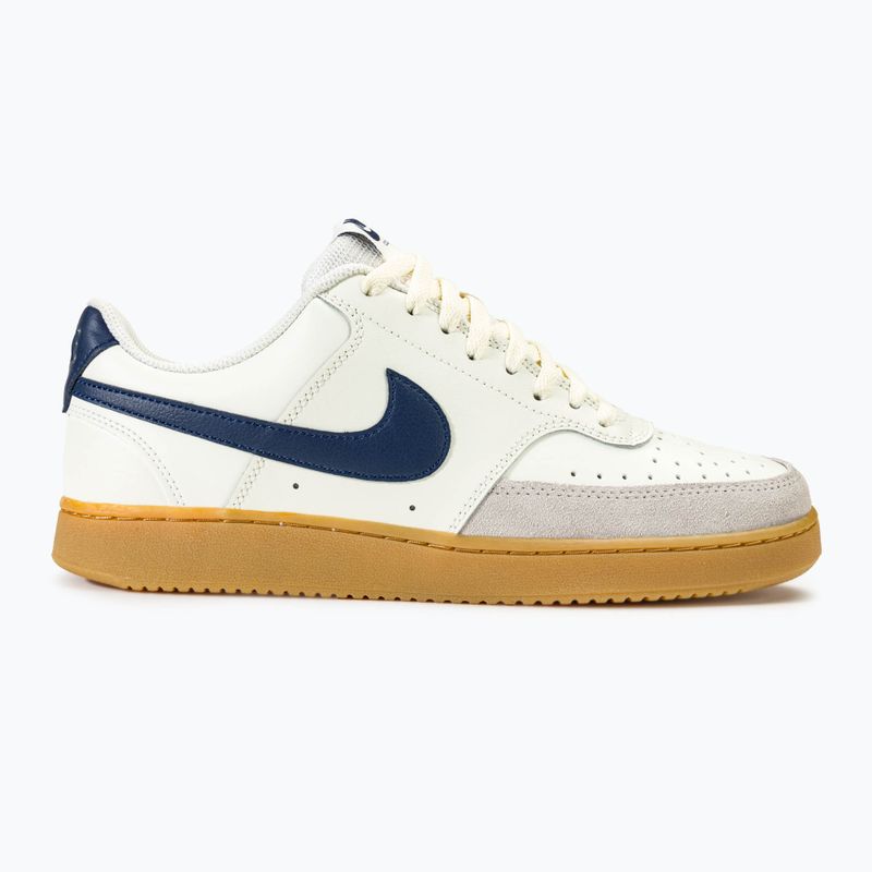 Buty męskie Nike Court Vision Low sail/gum light brown/light iron ore/midnight navy 2