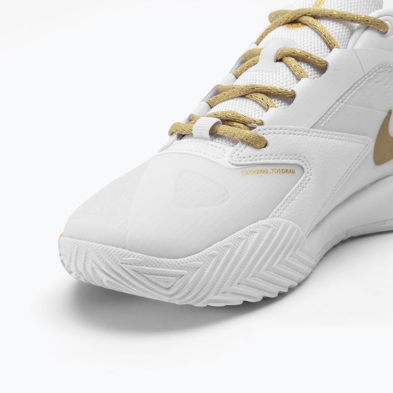 Buty do siatkówki Nike Zoom Hyperace 3 white/mtlc gold-photon dust 7