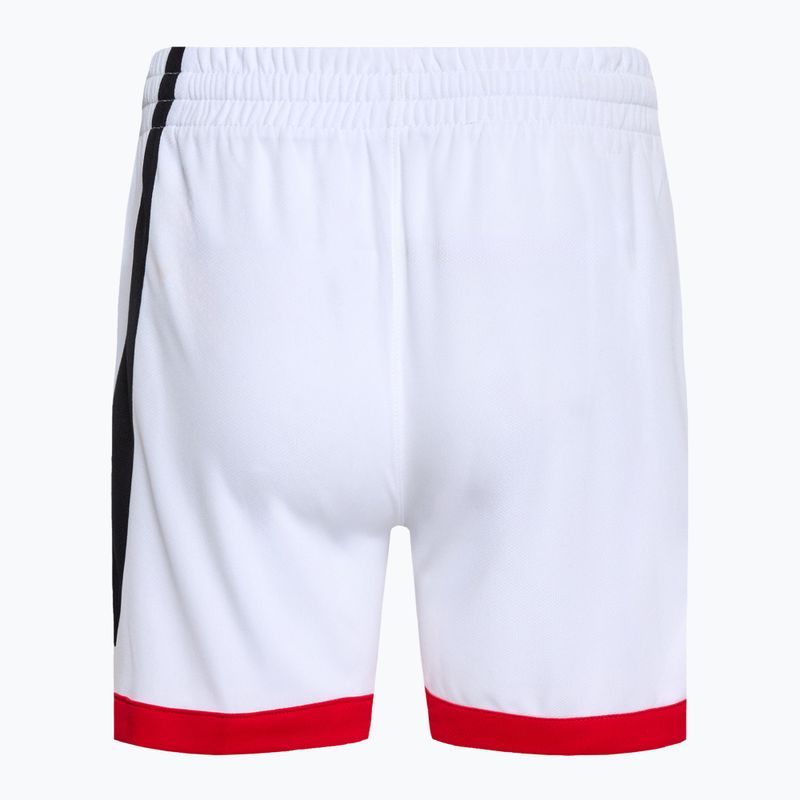 Spodenki treningowe dziecięce Nike Dri-Fit Multi+ white/black/university red 2