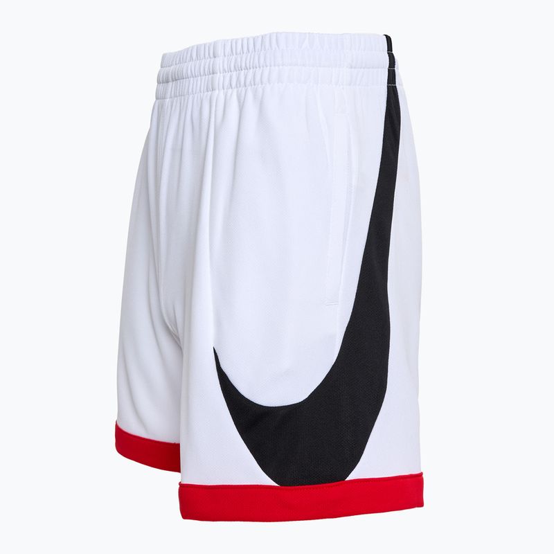 Spodenki treningowe dziecięce Nike Dri-Fit Multi+ white/black/university red 3