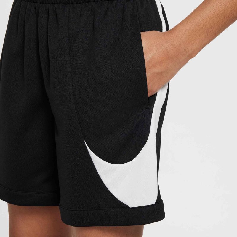 Spodenki treningowe dziecięce Nike Dri-Fit Multi+ black/white/black 3