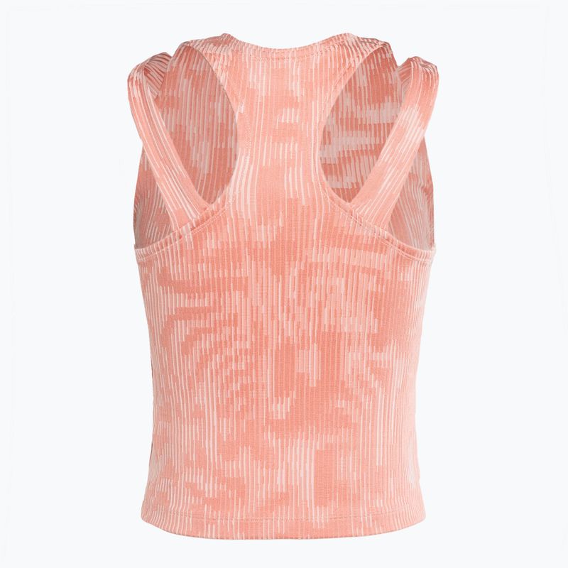 Koszulka tenisowa damska Nike Court Dri-Fit Slam RG pink quartz/black 2