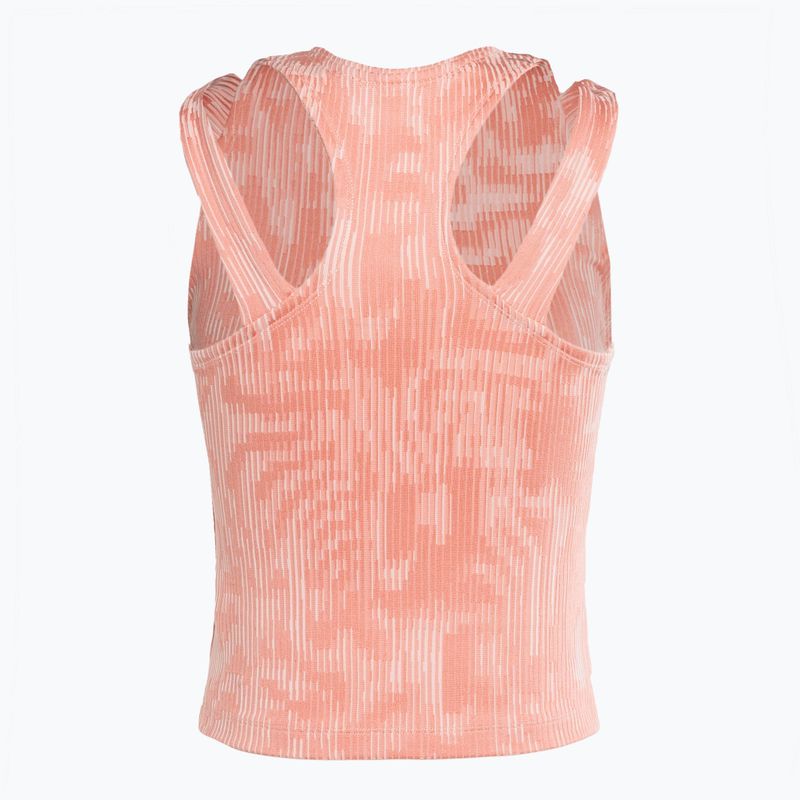 Tank top tenisowy damski Nike Court Dri-Fit Slam RG pink quartz/black 2