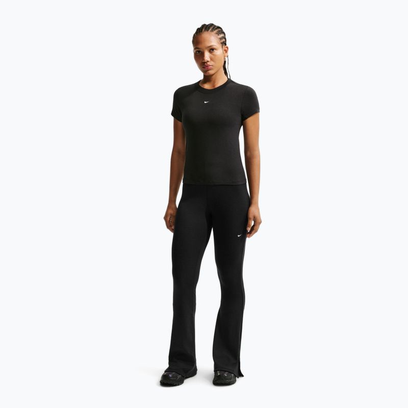 Koszulka damska Nike Sportswear Chill Knit black/white 2