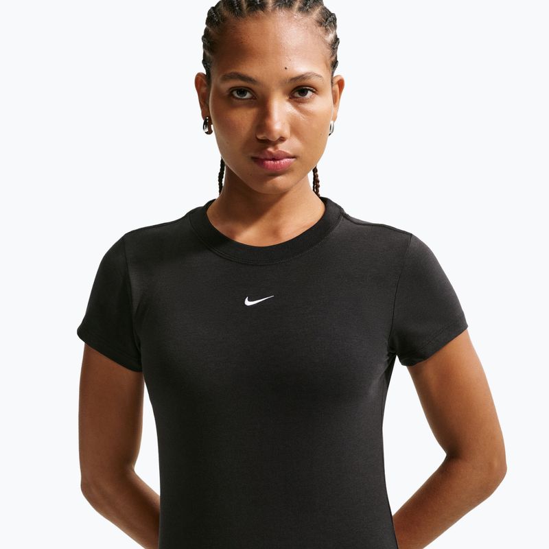 Koszulka damska Nike Sportswear Chill Knit black/white 4