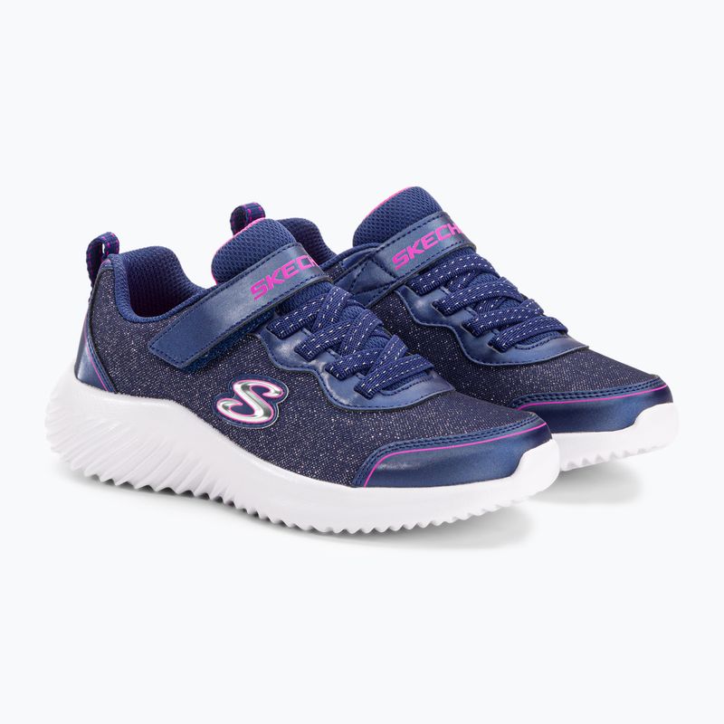 Buty dziecięce SKECHERS Bounder Girly Groove navy 4
