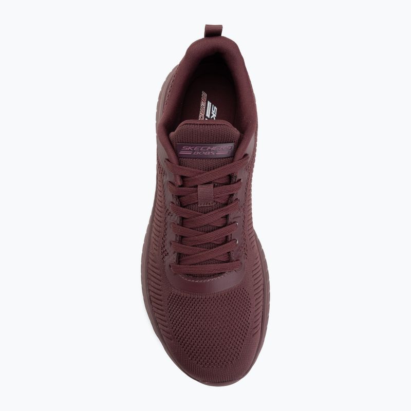 Buty damskie SKECHERS Bobs Squad Chaos Face Off purple 5