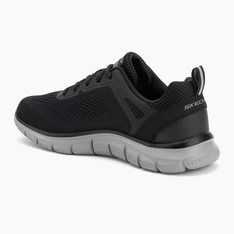 Buty męskie SKECHERS Track Broader black/charcoal 3