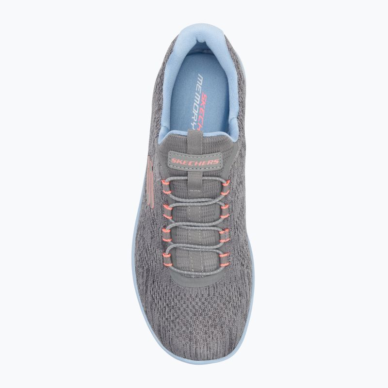Buty damskie SKECHERS Summits Fun Flare gray 5