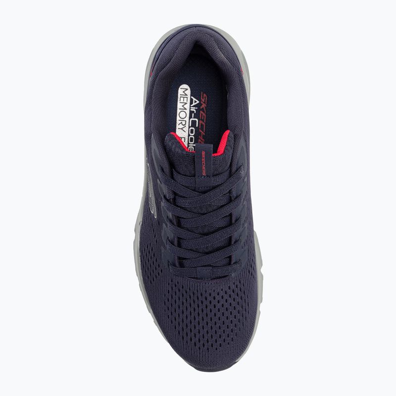 Buty męskie SKECHERS Skech-Air Ventura navy/red 6