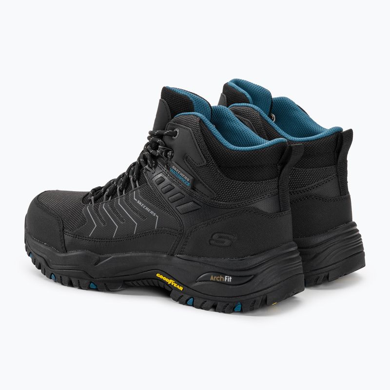 Buty męskie SKECHERS Arch Fit Dawson Raveno black 3