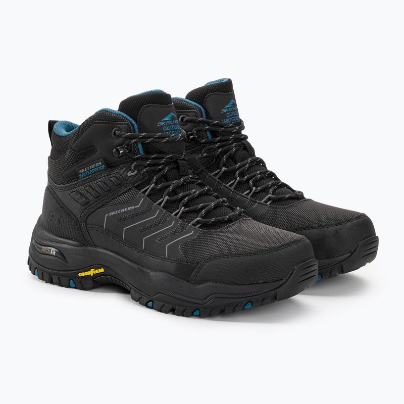 Buty męskie SKECHERS Arch Fit Dawson Raveno black 4
