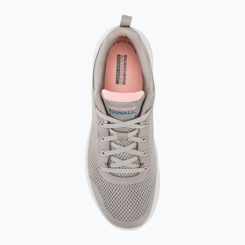 Buty damskie SKECHERS Go Walk Flex Caley taupe/pink 5