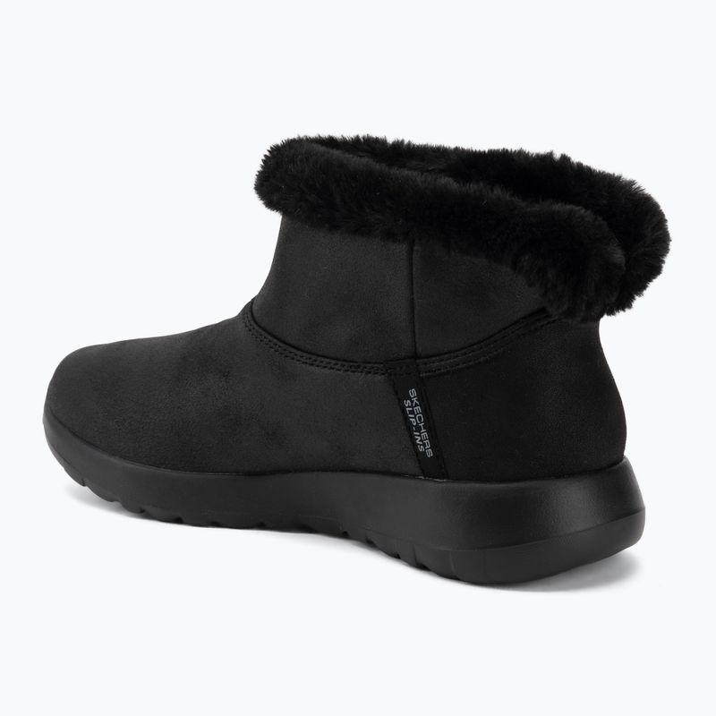 Śniegowce damskie SKECHERS On-The-Go Joy Cozy Dream black 3