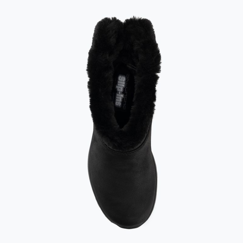 Śniegowce damskie SKECHERS On-The-Go Joy Cozy Dream black 5