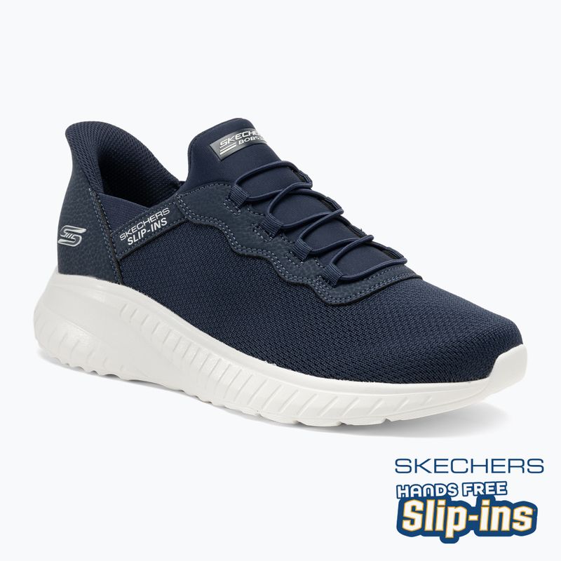 Buty męskie SKECHERS Slip-ins Bobs Squad Chaos Daily Hype navy