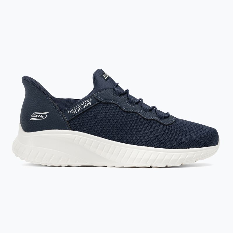 Buty męskie SKECHERS Slip-ins Bobs Squad Chaos Daily Hype navy 2