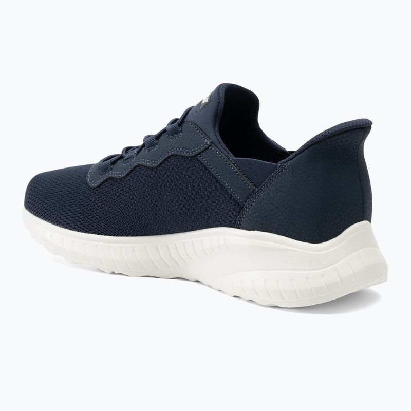 Buty męskie SKECHERS Slip-ins Bobs Squad Chaos Daily Hype navy 3