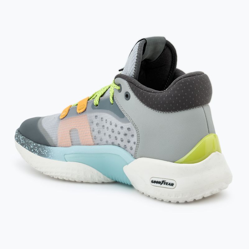 Buty do koszykówki męskie SKECHERS SKX Resagrip gray/yellow 3
