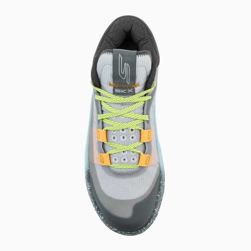 Buty do koszykówki męskie SKECHERS SKX Resagrip gray/yellow 5
