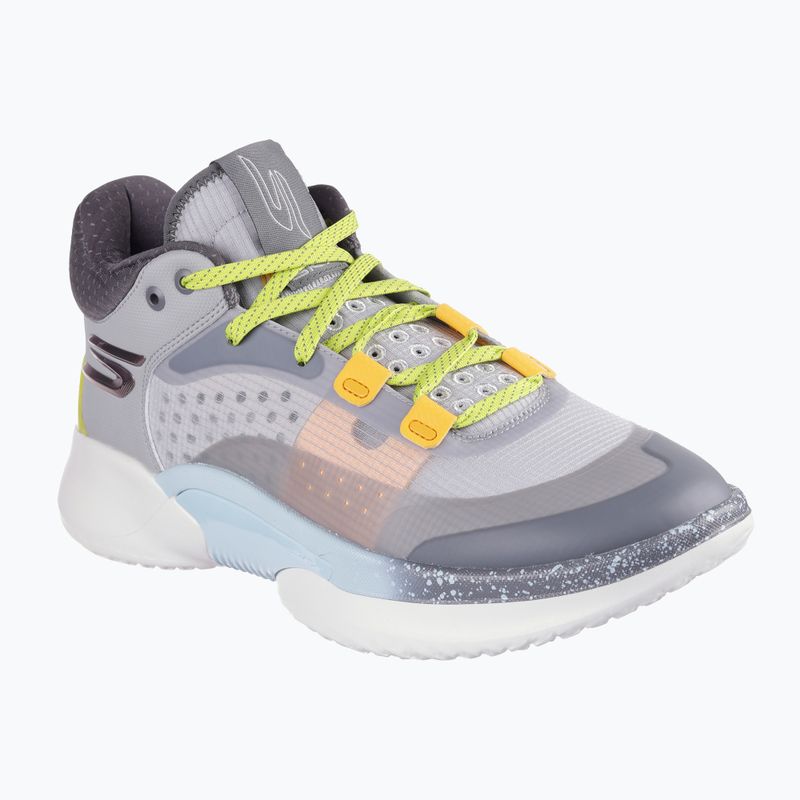 Buty do koszykówki męskie SKECHERS SKX Resagrip gray/yellow 8
