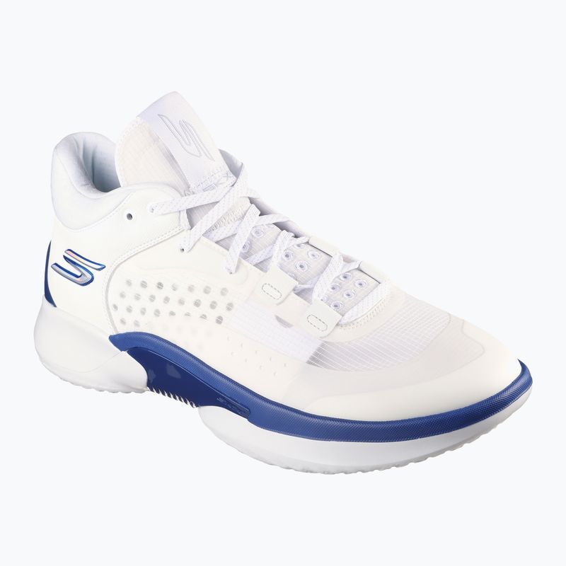 Buty do koszykówki męskie SKECHERS SKX Resagrip white/blue 8