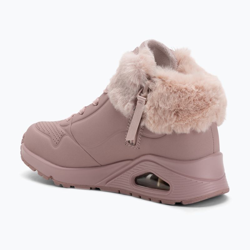 Buty dziecięce SKECHERS Uno Fall Air mauve 3