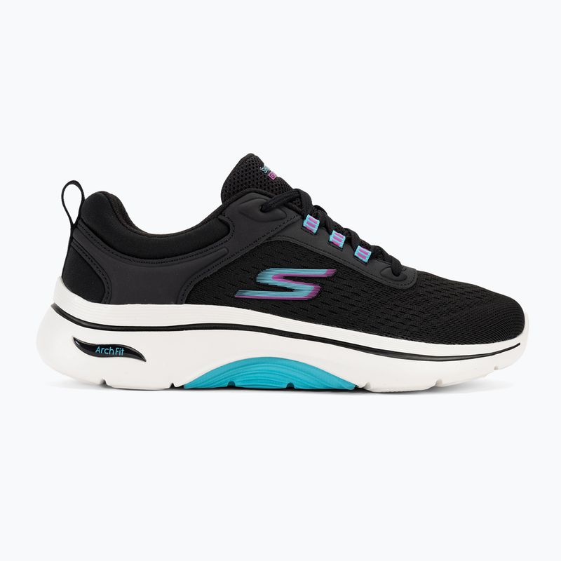 Buty damskie SKECHERS Go Walk Arch Fit 2.0 Balin black/multi 2