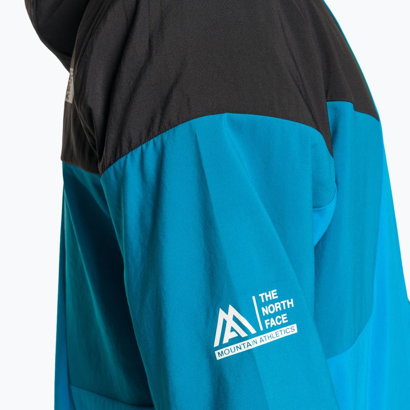 Kurtka przeciwwiatrowa męska The North Face Ma Wind Track skyline blue/adriatic blue 4