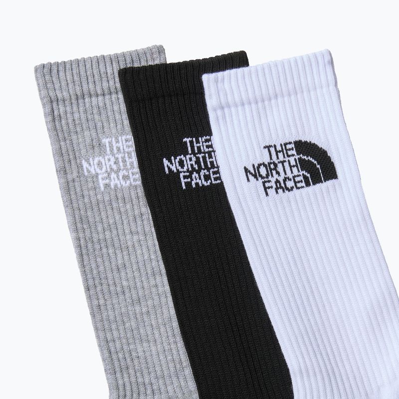 Skarpety trekkingowe The North Face Multi Sport Cush Crew Sock 3pary black assorted 2